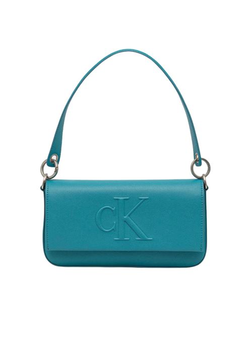 Borsa turchese in ecopelle Calvin Klein | LV04K3148GXT6
